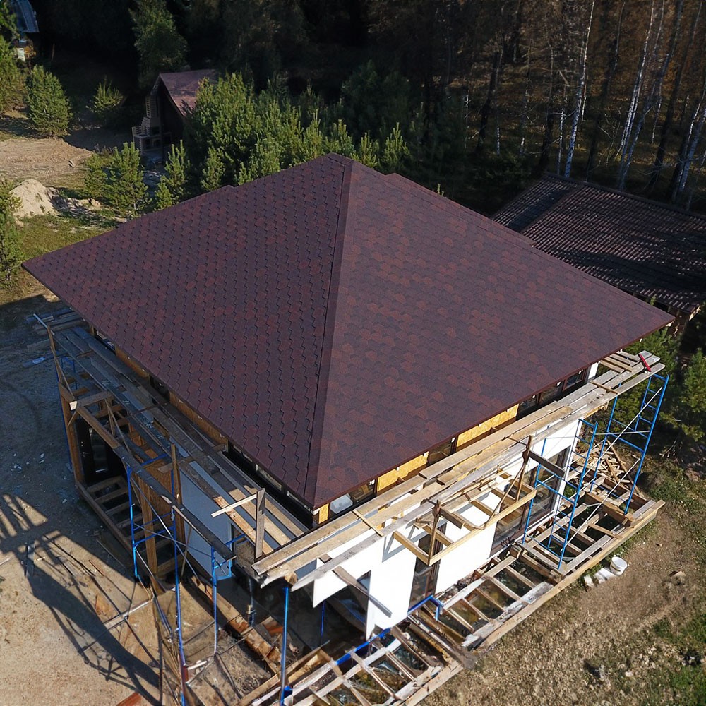 Шатровая крыша в Никольском и Ленинградской области